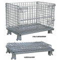 Wire Mesh Container with Galvanized Steel Cage